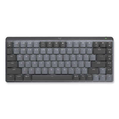 MX Mechanical Wireless Illuminated Performance Keyboard, Mini, Graphite - 920-010550
