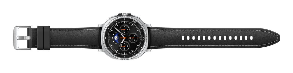 Samsung Galaxy Watch8 Classic 3.3 cm (1.3") AMOLED 46 mm Digital 438 x 438 pixels Touchscreen Silver Wi-Fi GPS (satellite) - SM-L500NZKAXAA