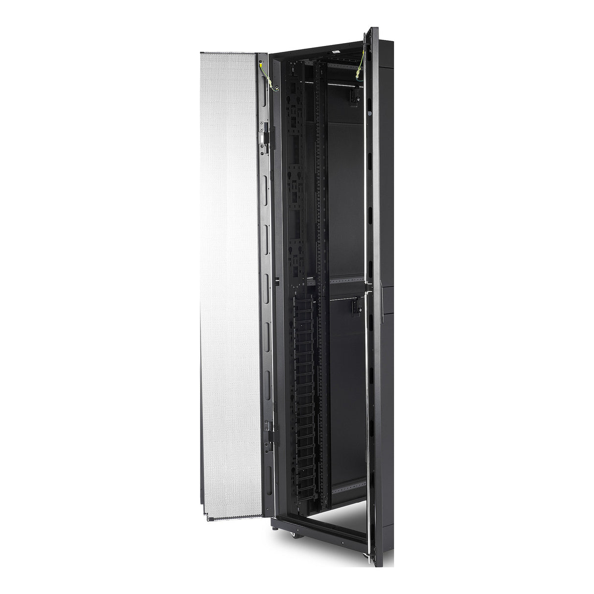 APC NetShelter Cable Management, Vertical Cable Manager, for NetShelter SX 600mm Wide 42U, Set of 2, 107 x 889 x 45 mm - AR7721