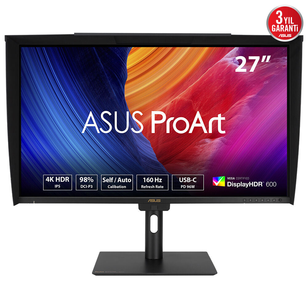 ASUS ProArt PA27UCGE computer monitor 68.6 cm (27") 3840 x 2160 pixels 4K Ultra HD LED Black - PA27UCGE