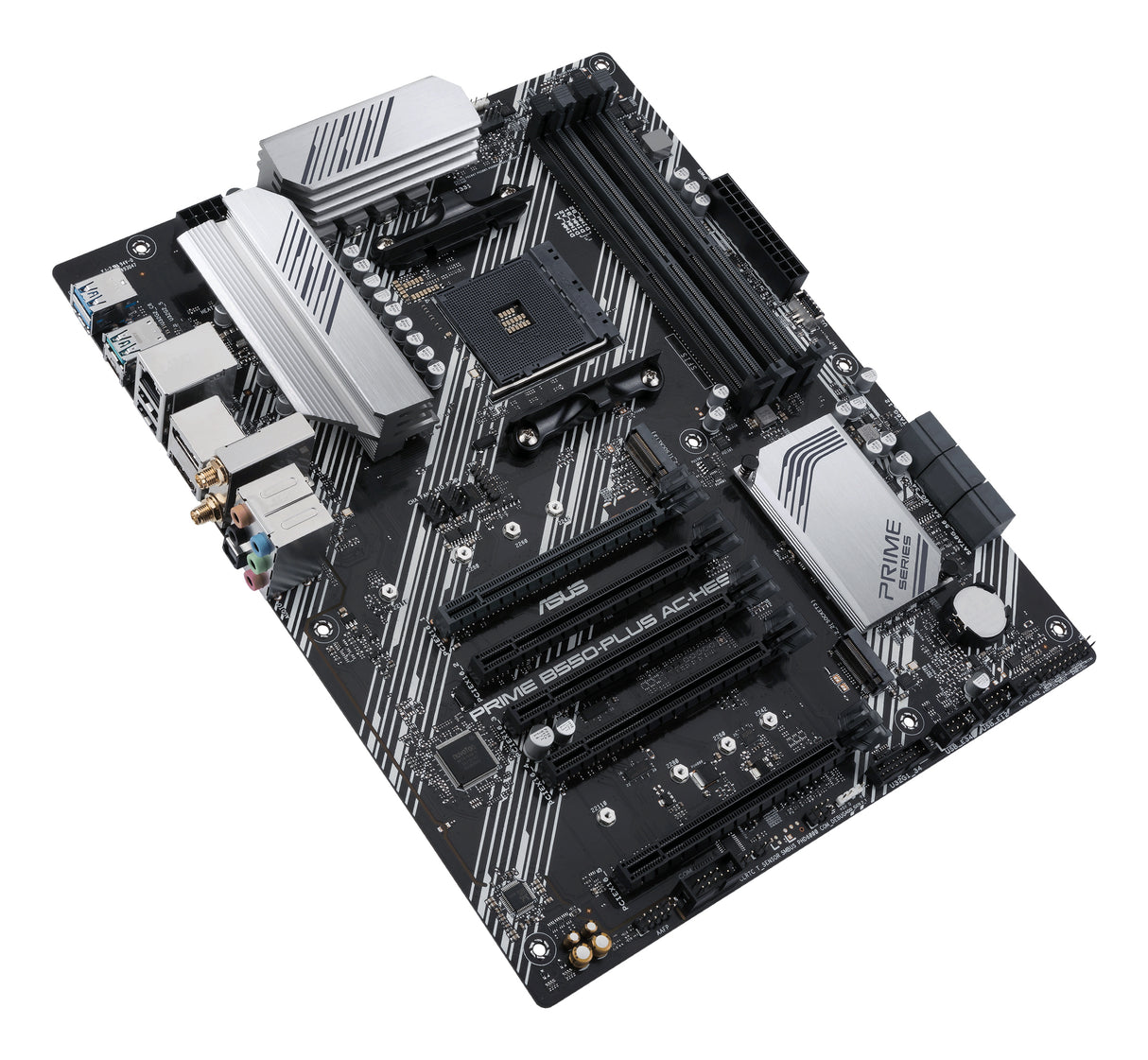 ASUS PRIME B550-PLUS AC-HES motherboard AMD B550 Socket AM4 ATX - PRIME B550-PLUS AC-HES