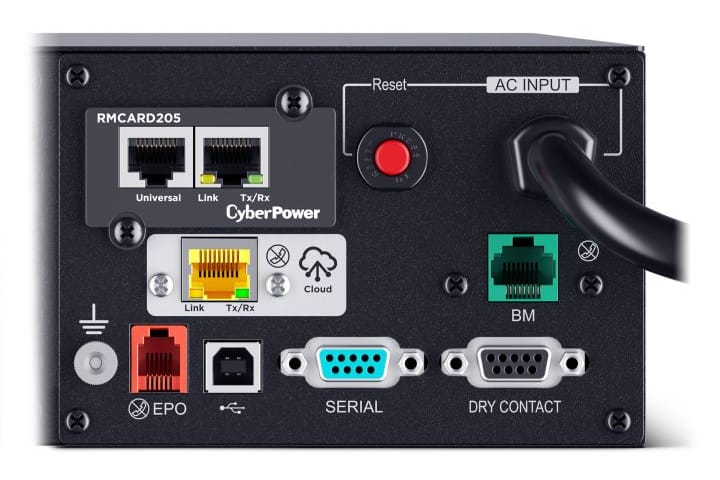 CYBERPOWER UPS CyberPower Smart App Sinewave uninterruptible power supply (UPS) Line-Interactive 1.5 kVA 1500 W 8 AC outlet(s) - PR1500RTXL2UCN