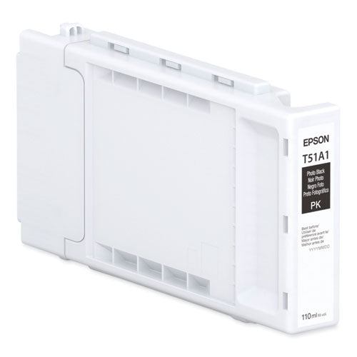 EPSON (T51A) UltraChrome XD3 High Capacity Ink, 110 mL, Photo Black - T51A120