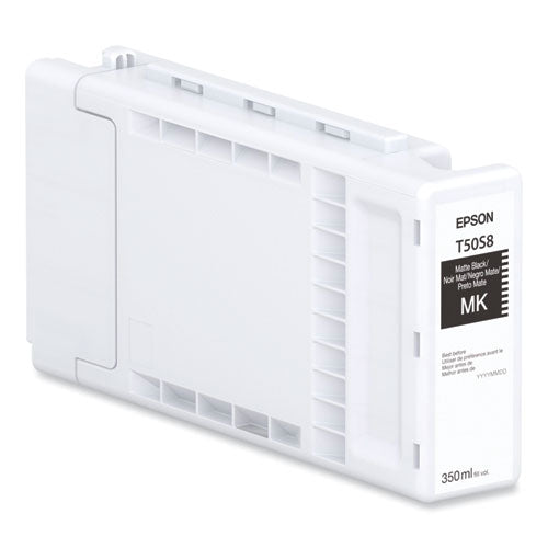 EPSON (T50S) UltraChrome XD3 High Capacity Ink, 350 mL, Matte Black - T50S820