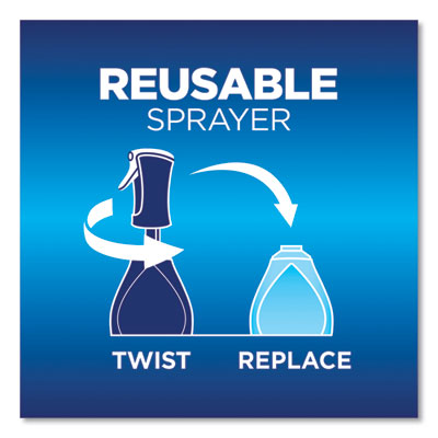 Platinum Powerwash Dish Spray Refill, Fresh Scent, 16 oz Refill Bottle - 52366