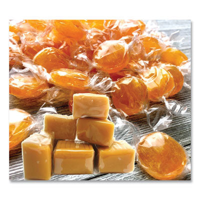 Candy Assortments, Butterscotch Smooth Candy Mix, 1 lb Bag - 00665 C2G
