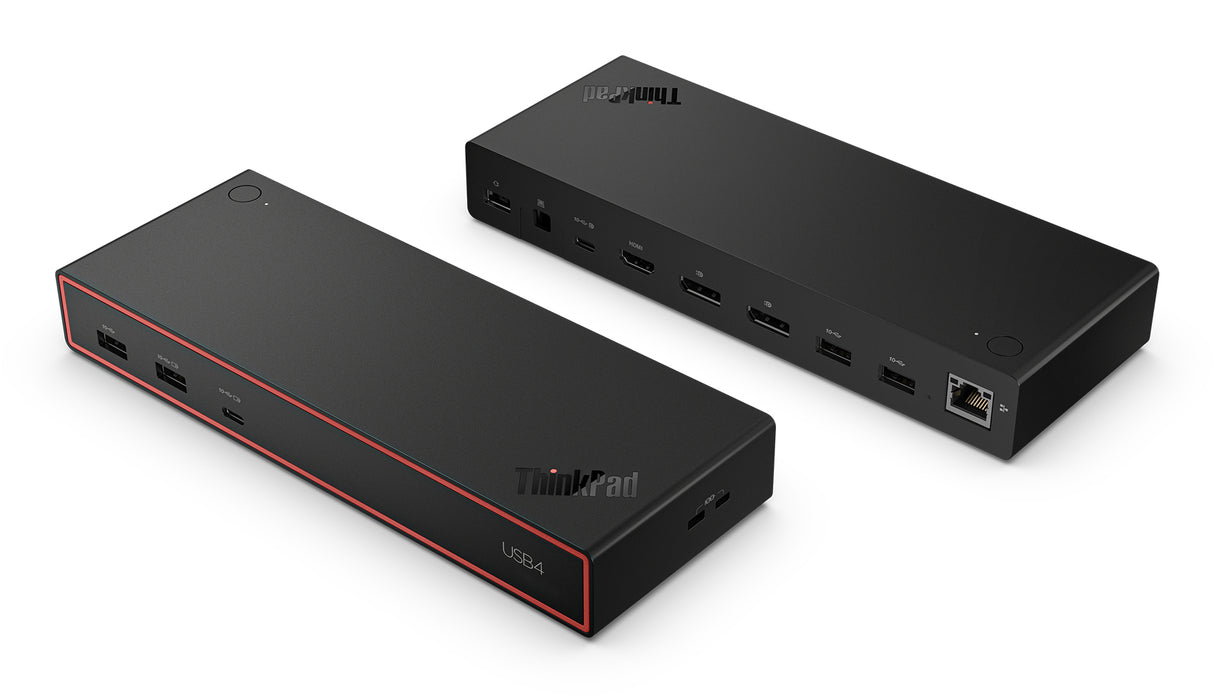 Lenovo ThinkPad USB4 Dock 5000 Wired Thunderbolt 4 Black - 40BF0100US LENOVO