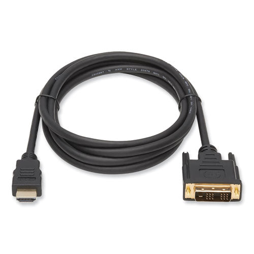 EATON HDMI to DVI-D Cable, Digital Monitor Adapter Cable (M/M), 10 ft, Black - P566-010
