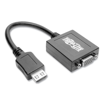 HDMI to VGA with Audio Converter Cable, 6", Black - P131-06N