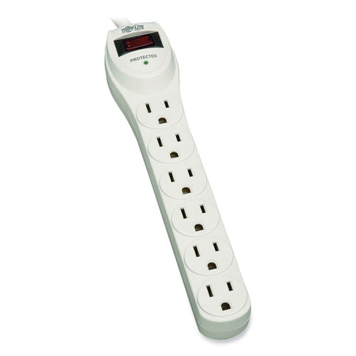 ACCU-TECH CORPORATION Protect It! Home Computer Surge Suppressor, 6 AC Outlets, 2 ft Cord, 180 J, Li - TLP602