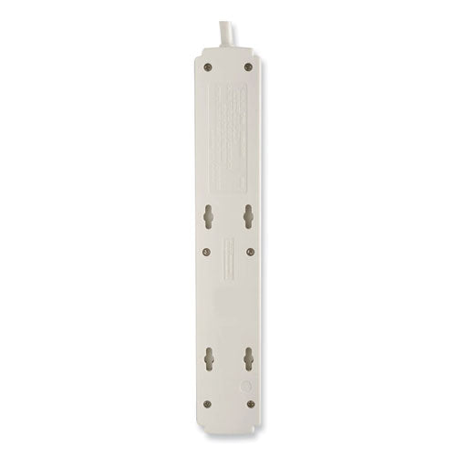 EATON Protect It! Surge Suppressor, 6 AC Outlets, 6 ft Cord, 790 J, Light Gray - TLP606
