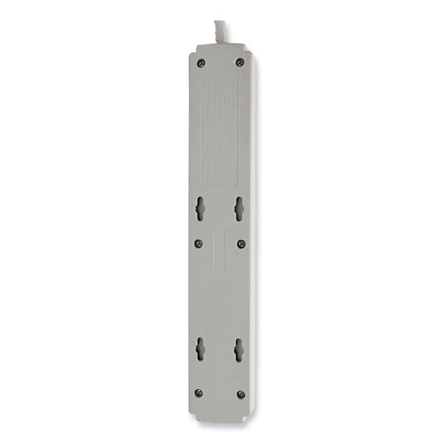 EATON Protect It! Surge Suppressor, 6 AC Outlets, 15 ft Cord, 790 J, Light Gray - TLP615