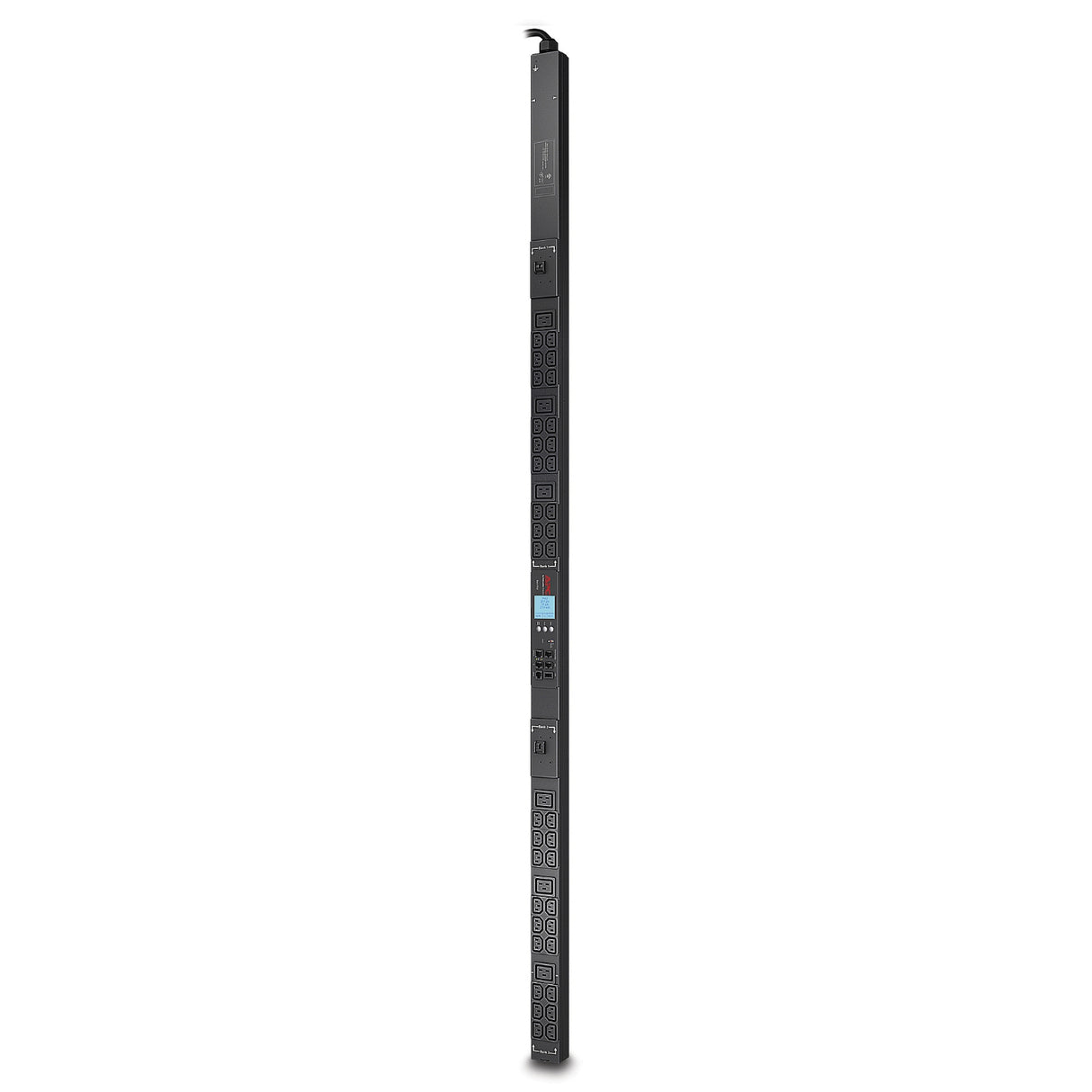 APC NetShelter Rack PDU, Metered, 0U, 5.0kW 200V and 208V 30A, (36) C13 and (6) C19 outlets - AP8841