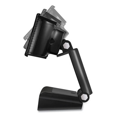 CyberTrack H5 1080P HD USB AutoFocus Webcam with Microphone, 1920 pixels x 1080 pixels, 2 Mpixels, Black - Cybertrack H5