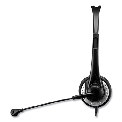 Xtream P2 Binaural Over The Head Headset with Microphone, Black - XtreamP2