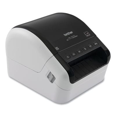 BROTHER Thermal QL-1110NWBC Wide Format Professional Label Printer, 69 Labels/min Print Speed, 5.9 x 6.7 x 8.7 - QL1110NWBC