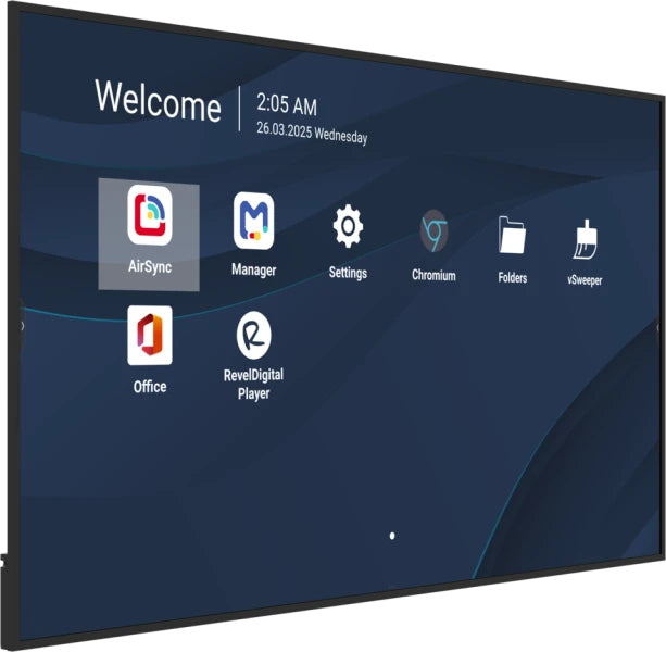 Viewsonic 86" 4K Professional Commercial Display with ProAV Integration - CDE8631