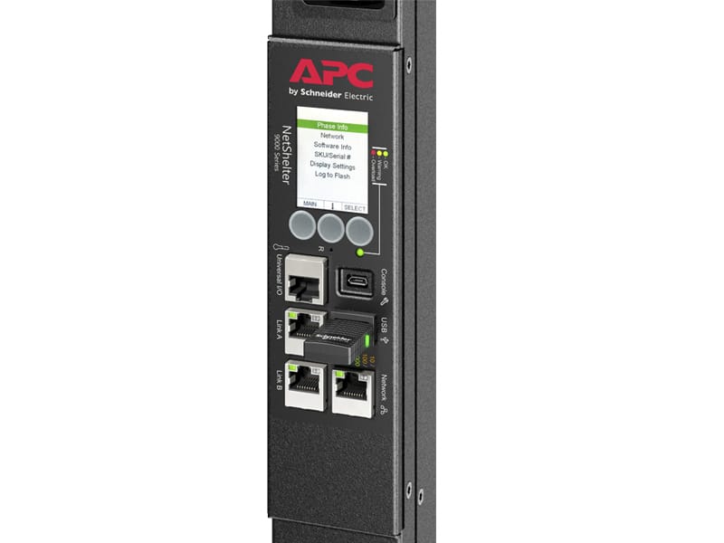 APC Power distribution unit(PDU) APC APDU9953 power distribution unit (PDU) 24 AC outlet(s) 0U Black - APDU9953