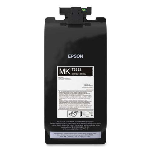 EPSON (T53E) UltraChrome Ink, Matte Black - T53E820