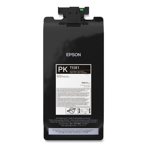 EPSON (T53E) UltraChrome Ink, Photo Black - T53E120