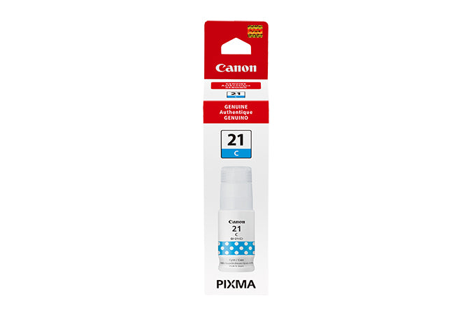 Canon (GI-21) Cyan Ink Bottle - 4537C001 CANON