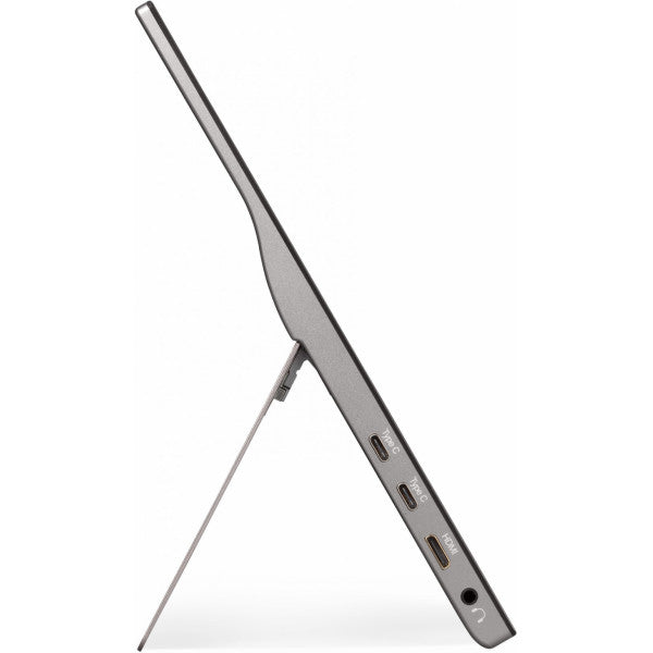 Viewsonic TD1655 computer monitor 39.6 cm (15.6") 1920 x 1080 pixels Full HD LED Touchscreen Multi-user Black, Silver - TD1655