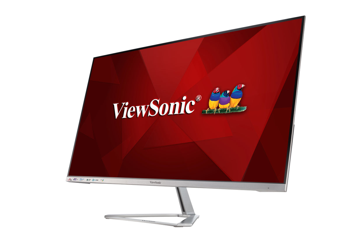 Viewsonic VX Series VX3276-4K-mhd computer monitor 81.3 cm (32") 3840 x 2160 pixels 4K Ultra HD LED Silver - VX3276-4K-MHD
