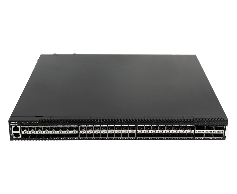 D-Link 48-port 10G SFP+ Layer 3 Stackable 10G Managed Switch - DXS-3610-54S/SI