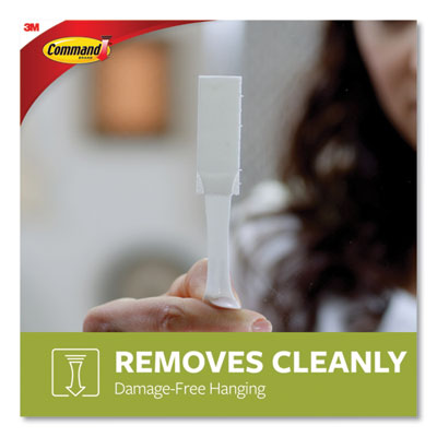 Damage-Free Hanging Picture Hanging Strip Pairs, Holds Up to 2.5 lb, Medium: 0.75" x 2.75", 4/Pack - 17201-4PK-ES