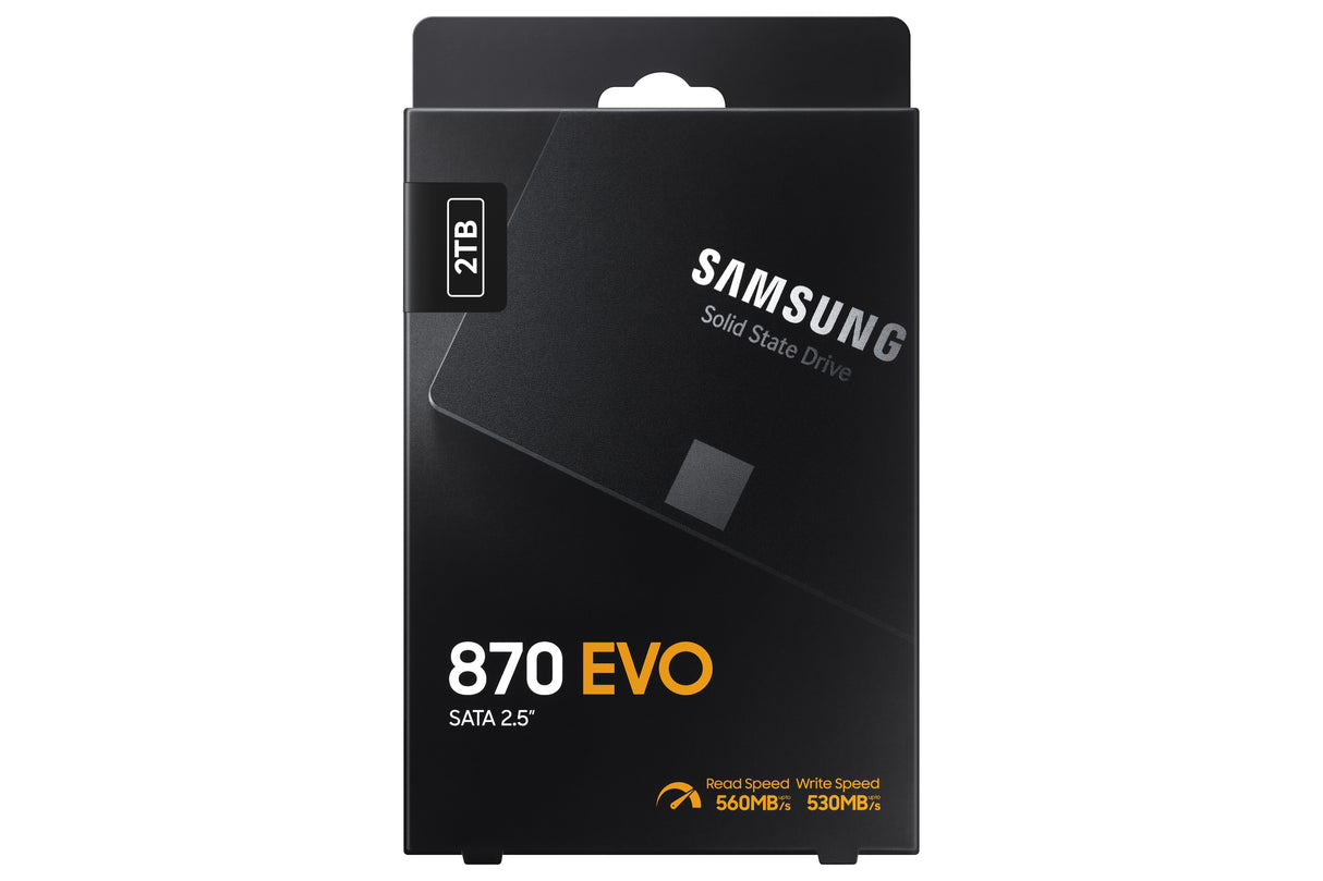 Samsung 870 EVO 2 TB 2.5" Serial ATA III V-NAND - MZ-77E2T0B/AM