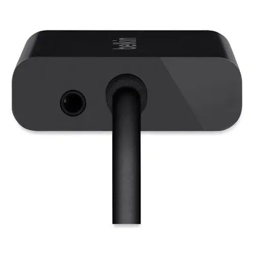 BELKIN HDMI to VGA + 3.5mm Audio Adapter, 5", Black - F2CD058 BELKIN