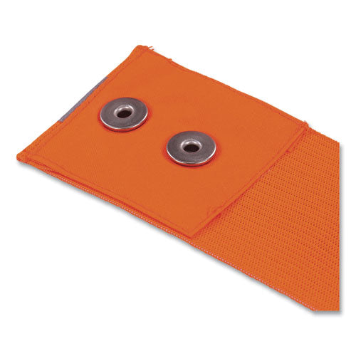 C2G GloWear Hi Vis Arm and Leg Band with Snap Closure, Large/X-Large, Orange - 29012