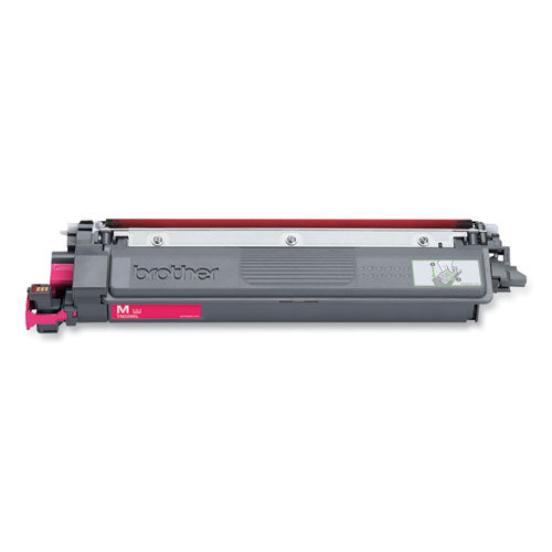 BROTHER High-Yield Toner, 2,300 Page-Yield, Magenta - TN229XLM BROTHER