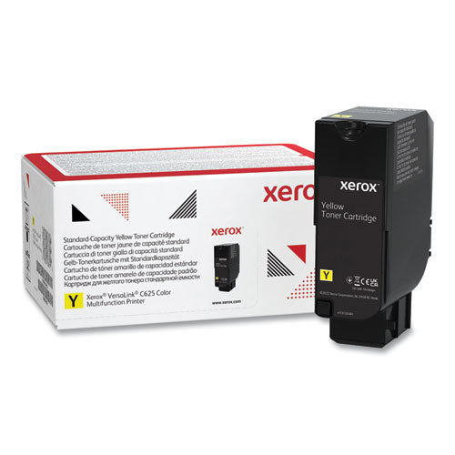 XEROX Toner, 6,000 Page-Yield, Yellow - 006R04619 XEROX