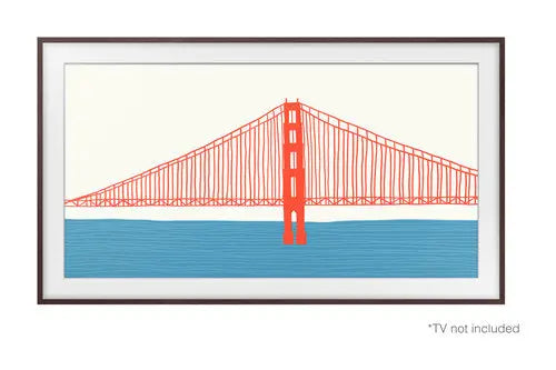 Samsung 65" Customizable Bezel for The Frame TV (2021-2022) - Modern Beige VG-SCFA65BWBZA SAMSUNG