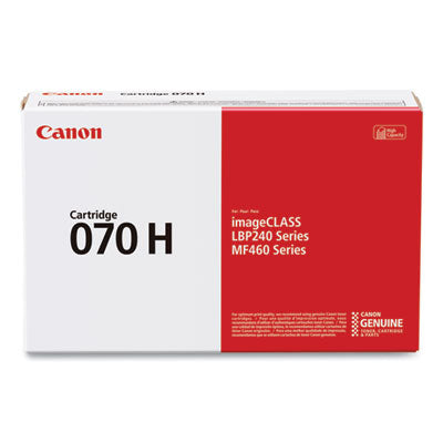5640C001 (070H) High-Yield Toner, 10,200 Page-Yield, Black - 5640C001