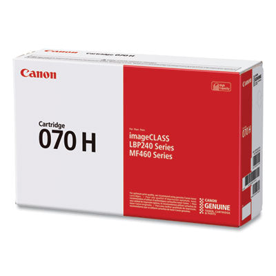 5640C001 (070H) High-Yield Toner, 10,200 Page-Yield, Black - 5640C001