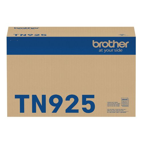 BROTHER High-Yield Toner, 25,000 Page-Yield, Black - TN925 BROTHER