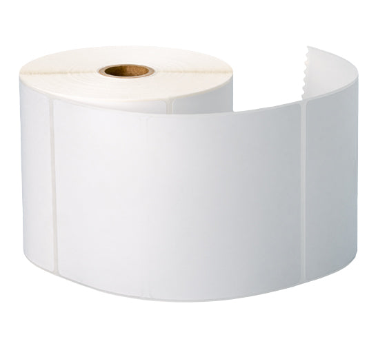Brother DT Premium Paper Label (4" x 6") (5" OD) (1" Core) (460 Labels/Roll) (8 Rolls/Case) - BDS1A152102