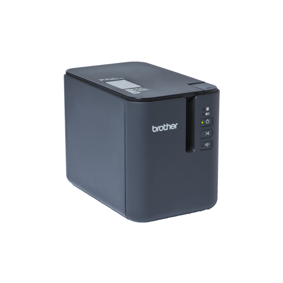 Brother PTP950NW (M5) Wireless Network Desktop Laminated Label Printer W/Dual Cutter & PC/Mobile-Connectivity (360dpi) (36mm Max Tape Size) (Includes AC Adapter) (WLAN/LAN/USB/Host-USB/Ser) (2 Yr Stan - PTP950NW
