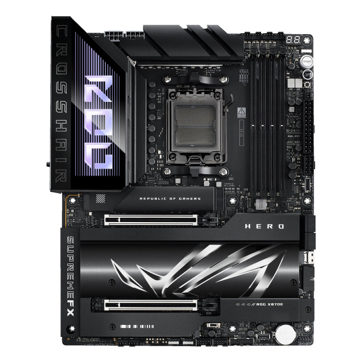 ASUS ROG CROSSHAIR X870E HERO AMD X870E Socket AM5 ATX - ROG CROSSHAIR X870E HERO