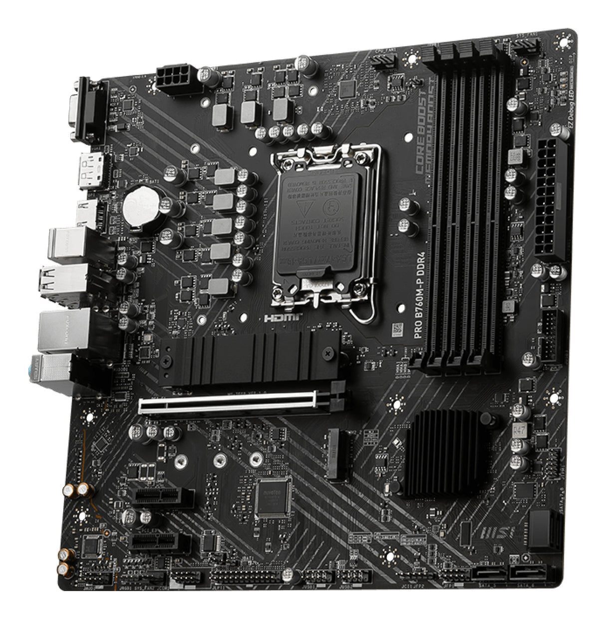MSI PRO B760M-P DDR4 motherboard Intel B760 LGA 1700 micro ATX - B760MPD4