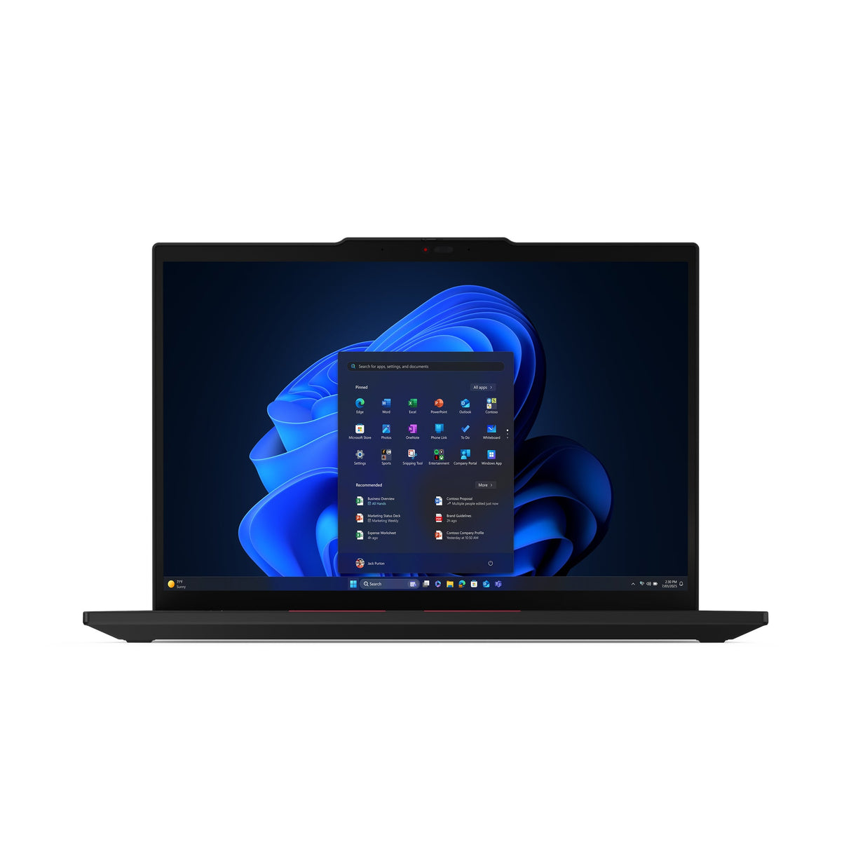 Lenovo ThinkPad T14 Gen 6 (Intel) Copilot+ PC Intel Core Ultra 5 228V Laptop 35.6 cm (14") WUXGA 32 GB LPDDR5x-SDRAM 512 GB SSD Wi-Fi 7 (802.11be) Windows 11 Pro English Black - 21QG0006US LENOVO