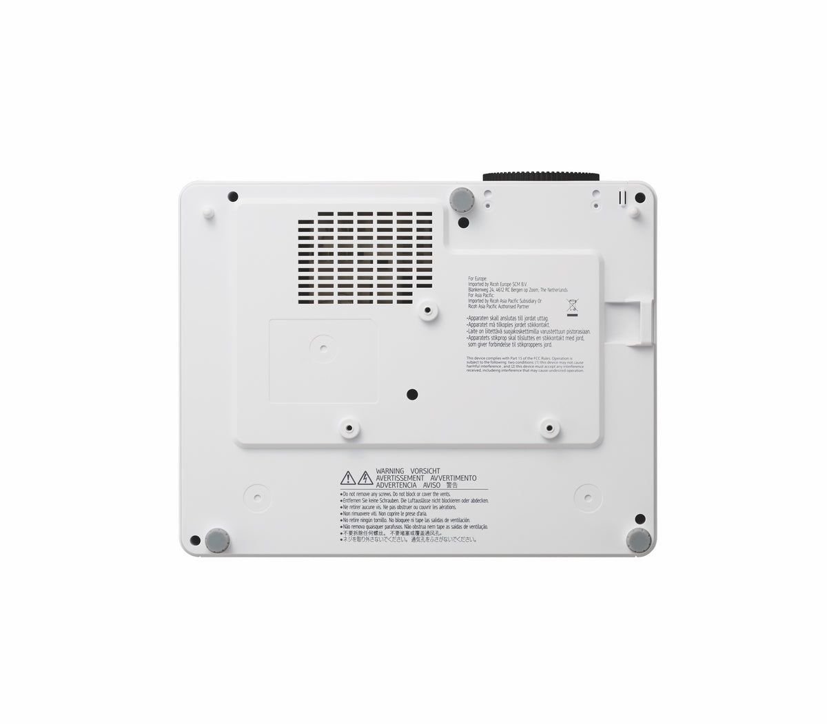 Ricoh PJ WXL5860 4700 ANSI lumens DLP WXGA (1280x800) White - 432479