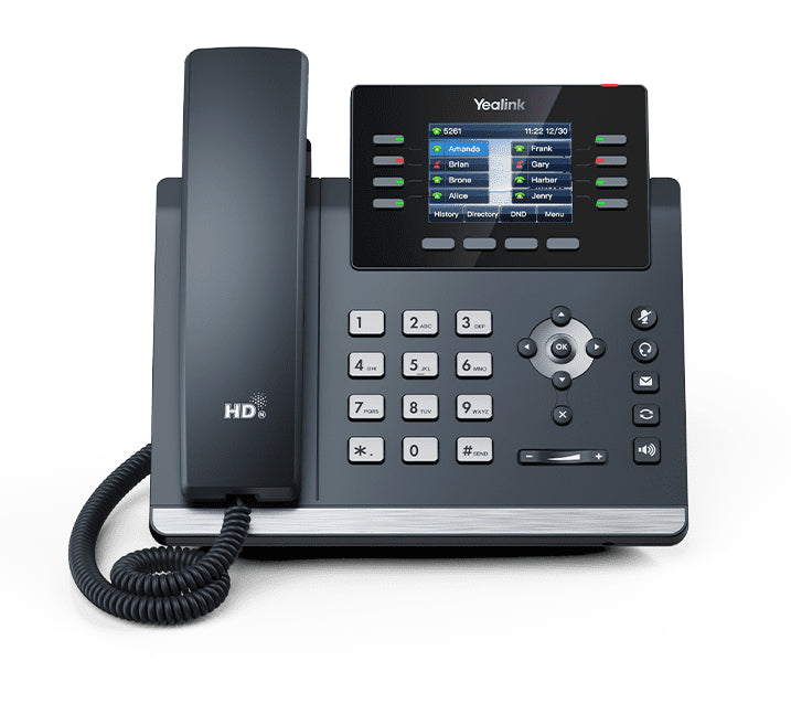 Yealink SIP-T44U IP phone Grey 8 lines LCD Wi-Fi - 1301214