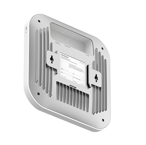 NETGEAR Insight Cloud Managed WiFi 6 AX3600 Dual Band Access Point (WAX620) 3600 Mbit/s White Power over Ethernet (PoE) - WAX620-100NAS