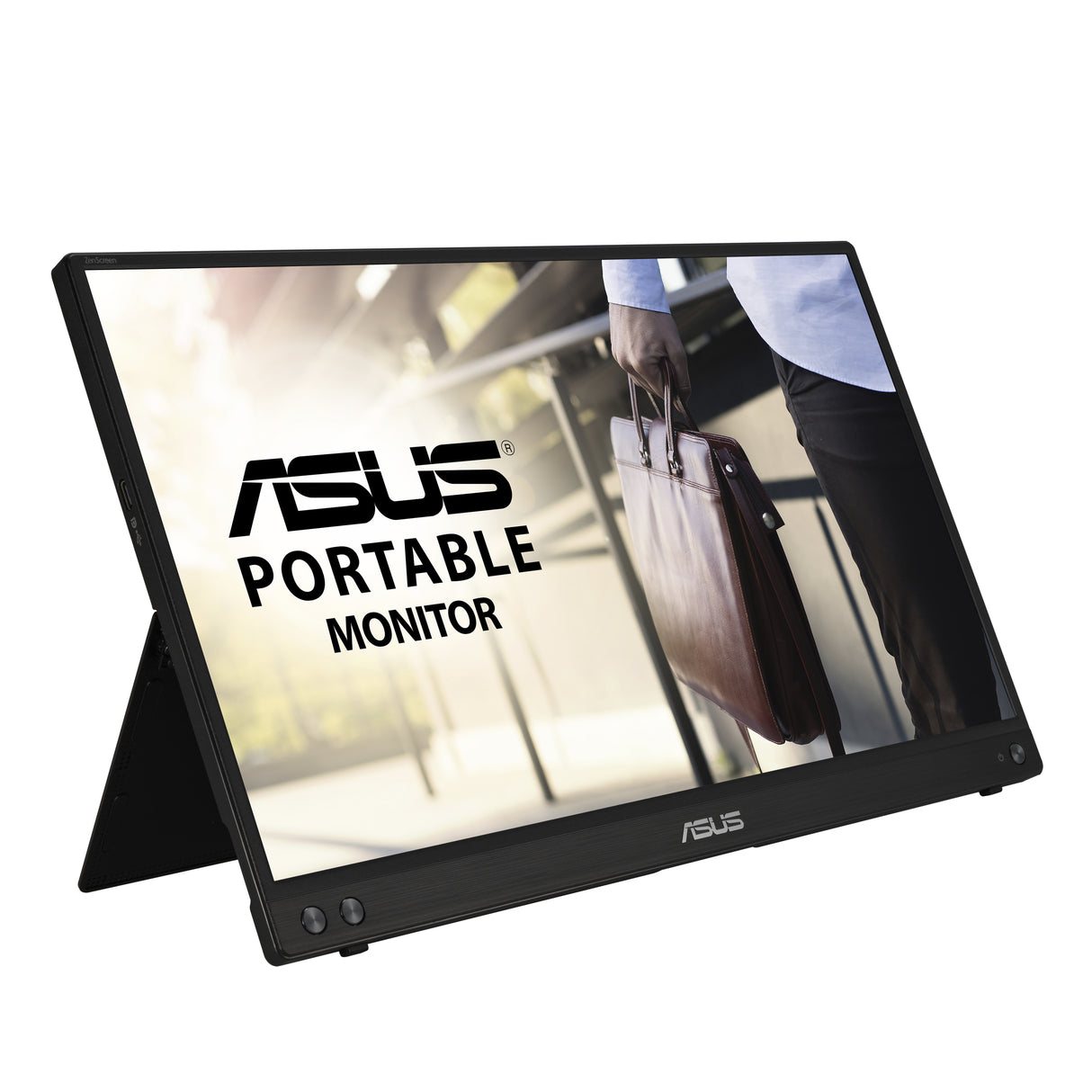 ASUS MB16ACV computer monitor 39.6 cm (15.6") 1920 x 1080 pixels Full HD LED Black - MB16ACV ASUS