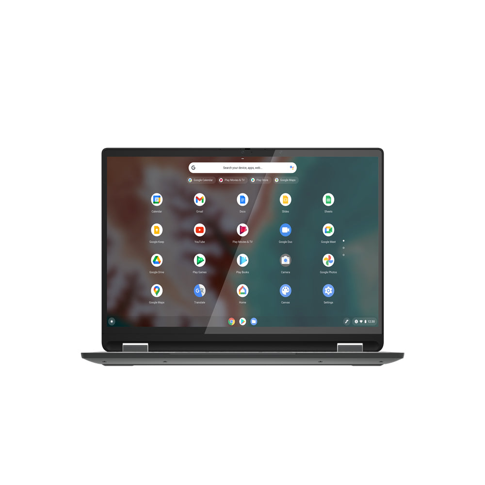 Lenovo Flex5 Chrome 14IAU Intel® Core™ i5 i5-1235U Chromebook 35.6 cm (14") Touchscreen WUXGA 8 GB LPDDR4x-SDRAM 256 GB SSD Wi-Fi 6E (802.11ax) ChromeOS US English Grey - 83AJ0000UX LENOVO