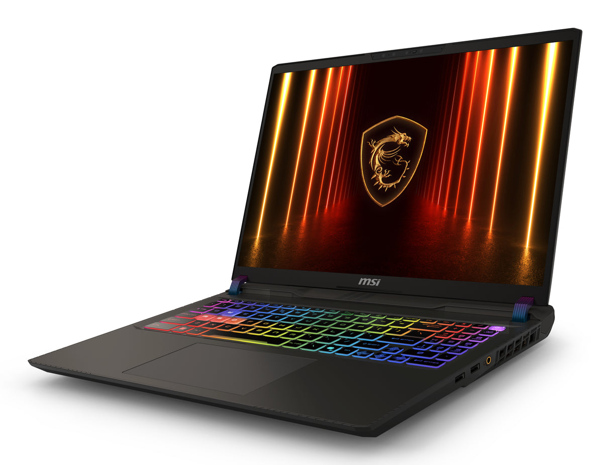 MSI Vector 16 HX AI A2XWIG-050US Intel Core Ultra 9 275HX Laptop 40.6 cm (16") Quad HD+ 16 GB DDR5-SDRAM 1 TB SSD NVIDIA GeForce RTX 5080 Wi-Fi 6E (802.11ax) Windows 11 Home Grey - VECTOR16HXA2050 MSI