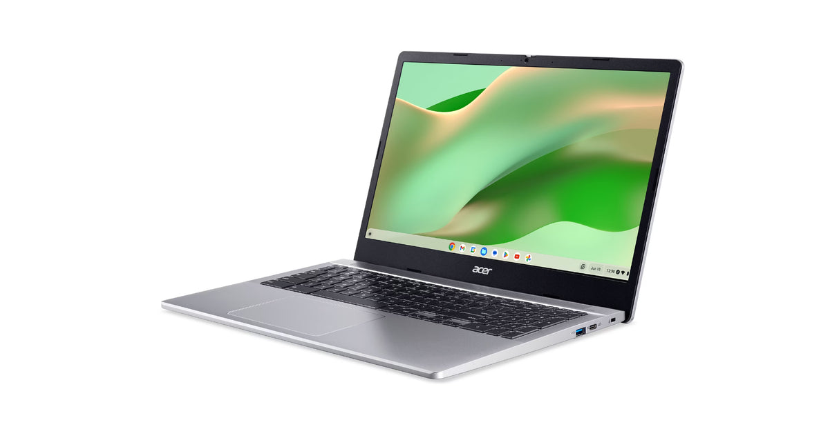 Acer Chromebook CB315-5H-C4Z5 Intel® N N100 39.6 cm (15.6") Full HD 8 GB LPDDR5-SDRAM 64 GB SSD Wi-Fi 6E (802.11ax) ChromeOS Silver - NX.KRNAA.002 ACER